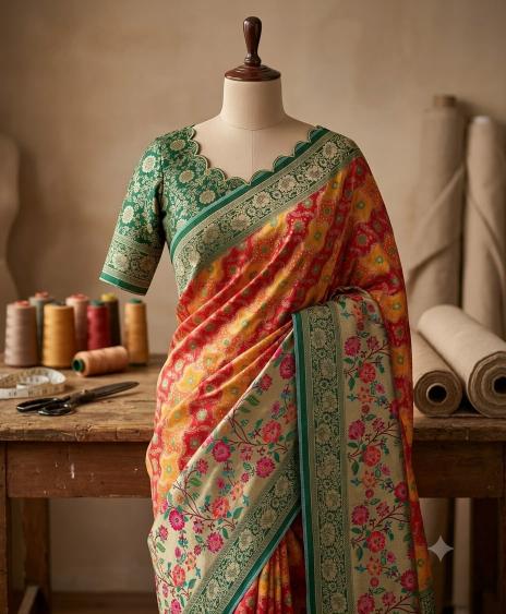 Svara paithani silk saree wholesale women clothing